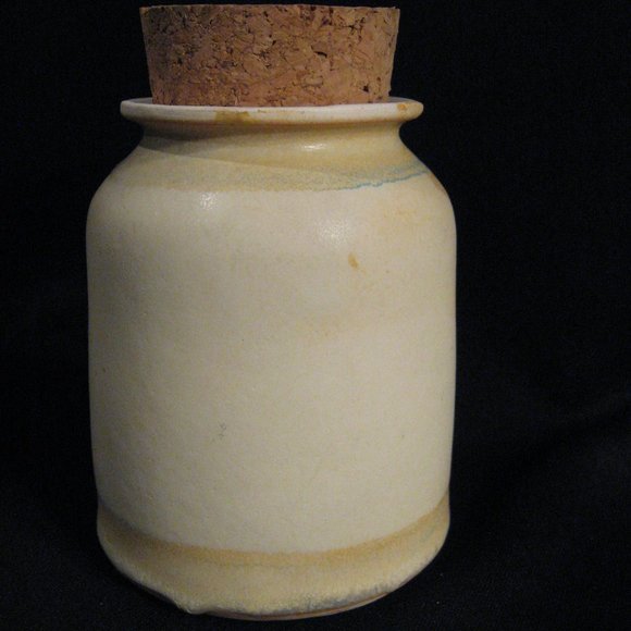 DR. BROPHY'S WORD JARS KITTY TREATS POTTERY JAR - Picture 2 of 3